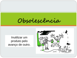 Obsolescência - Ewerton Carlos Camargo