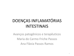 doenças inflamatórias intestinais – avanços
