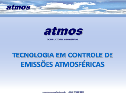 Slide 1 - ATMOS Consultoria Ambiental