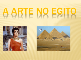 A ARTE NO EGITO