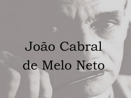 Literatura Engajada de João Cabral de Melo Neto