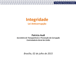 Integridade – Lei Anticorrupção_Patricia Audi