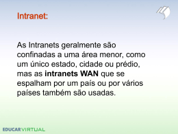 Exercícios Internet / Rede