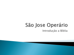 5. Bíblia 3 - Paróquia São José Operário