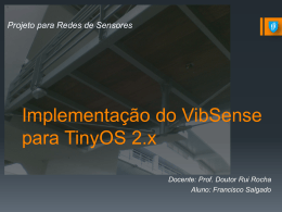 Implementação do VibSense para TinyOS 2.x