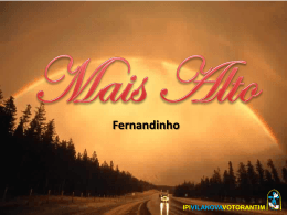 Mais Alto - Fernandinho