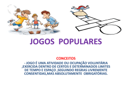 JOGOS POPULARES - Colégio Salesiano Recife