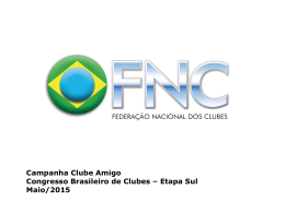 Clube Amigo - Confederação Brasileira de Clubes