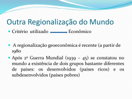 Produto Interno Bruto (PIB) - Colégio Militar de Porto Alegre