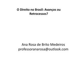 O Direito no Brasil