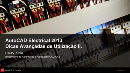 AutoCAD Electrical 2013 - Dicas Avançadas de