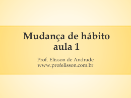 recompensa - Prof. Elisson de Andrade