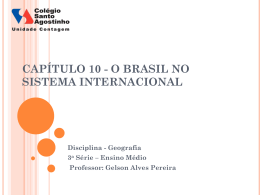 capítulo 14 * comércio, comunicações e turismo no brasil