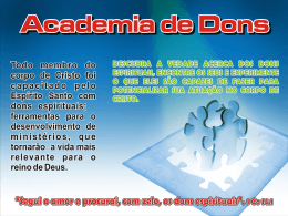 Slide 1 - Academia de Dons