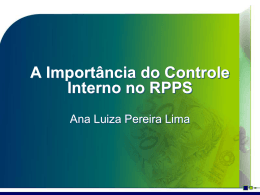 A Importância do Controle Interno no RPPS