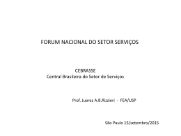 Apresentação do PowerPoint - CEBRASSE | Central Brasileira do