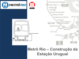 Metrô Rio - Estação Uruguai