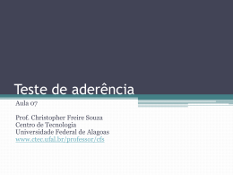 Slide 1 - Universidade Federal de Alagoas
