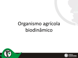 [Apresentação] – Organismo Agrícola Biodinâmico