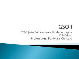 GSO I - ETEC-2009
