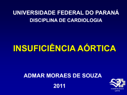 insuficiência aórtica - Hospital de Clínicas/UFPR