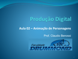 Aula 02 - Prof. Ms. Claudio Benossi