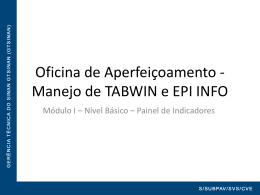 Apresentação curso TAB EPI - Saúde-Rio