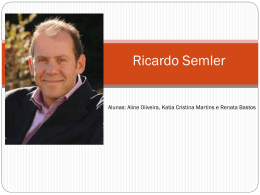 Ricardo Frank Semler - MGerhardt Consultorias