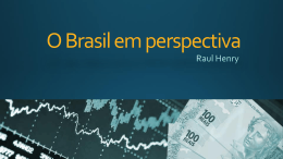 A Crise Econômica Brasileira