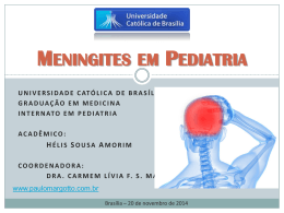 Meningite Bacteriana - Paulo Roberto Margotto