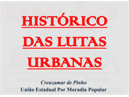 Lutas Urbanas no Maranhão