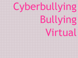 slide sobre cyberbullying