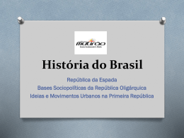 História do Brasil - República (301) 2015