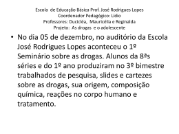 Escola de Educação Básica Prof. José Rodrigues Lopes