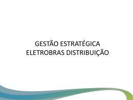 1) Problemas Encontrados - Eletrobras Distribuição Alagoas