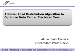 A Power Load Distribution Algorithm to Optimize Data Center