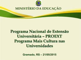 proext - UFRGS