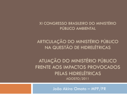 x congresso brasileiro do ministério público do meio