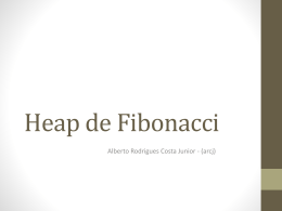 Seminário: Heap de Fibonacci