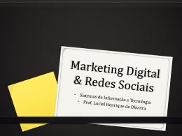 Marketing Digital & Redes Sociais