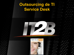Service Desk IT2B