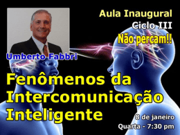 Fenômenos da Intercomunicação Inteligente (UmbertoF)