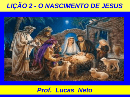 2T_2015_Lição 2_O Nascimento de Jesus