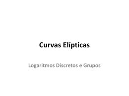 Curvas Elipticas