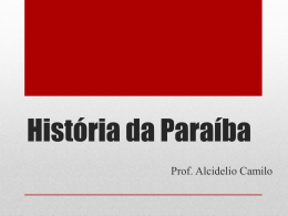 História da Paraiba