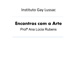 Gay Lussac 18o encontro abstracinonismo no brasil