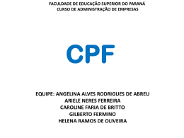 CPF - slides