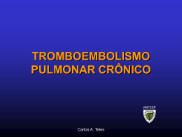 Tromboembolismo Pulmonar Cronico