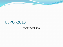 UEPG - 2013