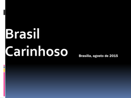 Brasil Carinhoso balanco CNPD – Rafael D`Aquino Mafra – MDS
